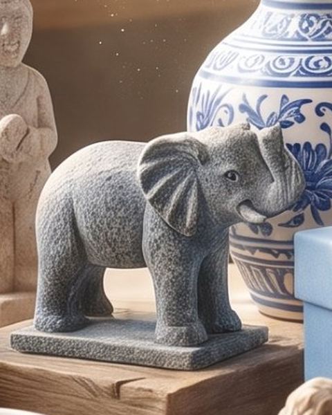 Granite elephant