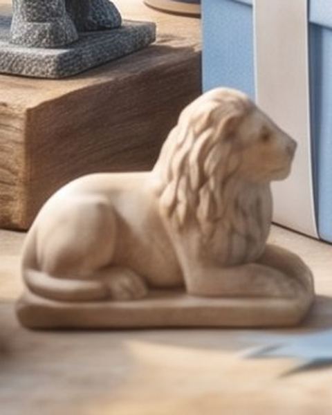 Resting lion